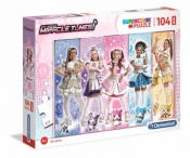 Puzzle 104 elementy Maxi Super Kolor Miracle Tunes (23736)