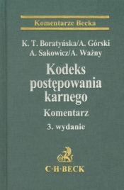 Kodeks postępowania karnego Komentarz - <br />