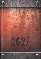 Kalendarz 2021 Dzienny A5 Soft Stal