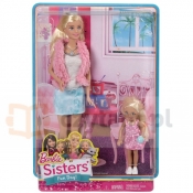 BARBIE Siostry Barbie i Chelsea (CGF34/CGT44)