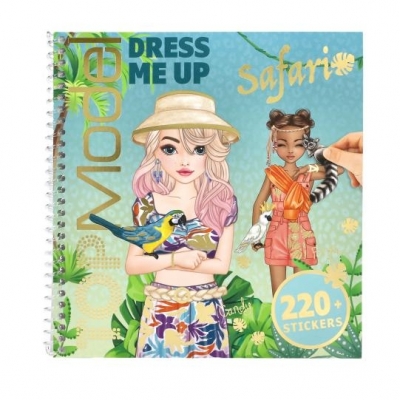 <img src='https://webimage.pl/pics/365/2/d4010070712365.jpg' style='height:440px' /> Zestaw Dress Me Up Top Model Safari 13831A