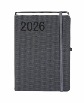Kalendarz 2026 Rubi A5 DNS - Grafitowy