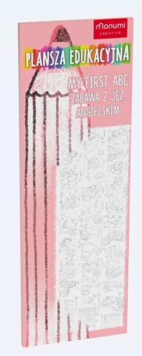 Plansza edukacyjna. Zabawa z językiem angielskim - Opracowanie zbiorowe