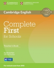 Complete First for Schools Teacher's Book - Brook-Hart Guy