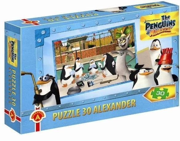 Puzzle Pingwiny z Madagaskaru 30 (1436)