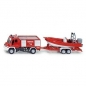 Siku 16 - Straż pożarna Unimog z łodzią - Wiek: 3+ (1636)