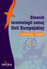 Niemiecko-polski słownik terminologii celnej Unii Europejskiej Kapusta Piotr