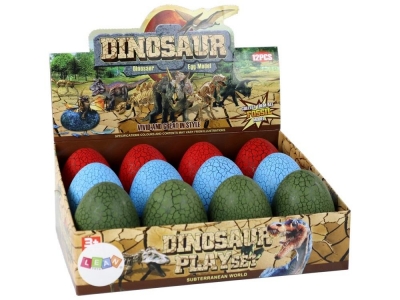 Jajo figurka dinozaura 9cm 3 kolory