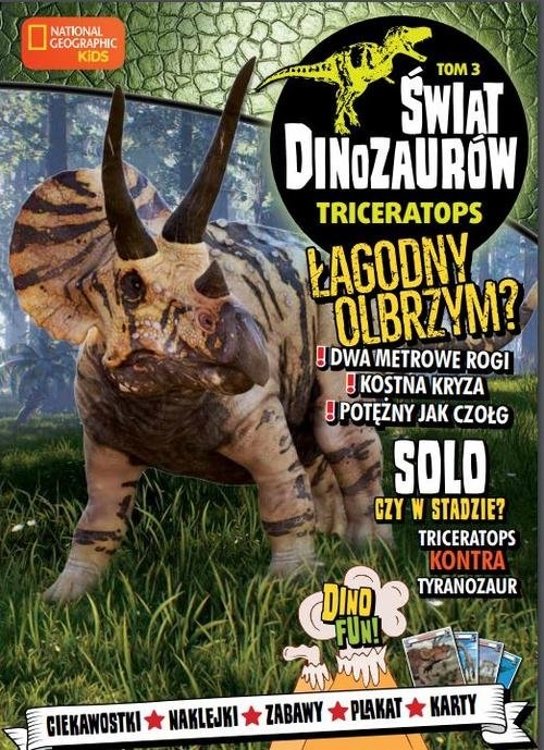 Świat Dinozaurów 3 Triceratops
