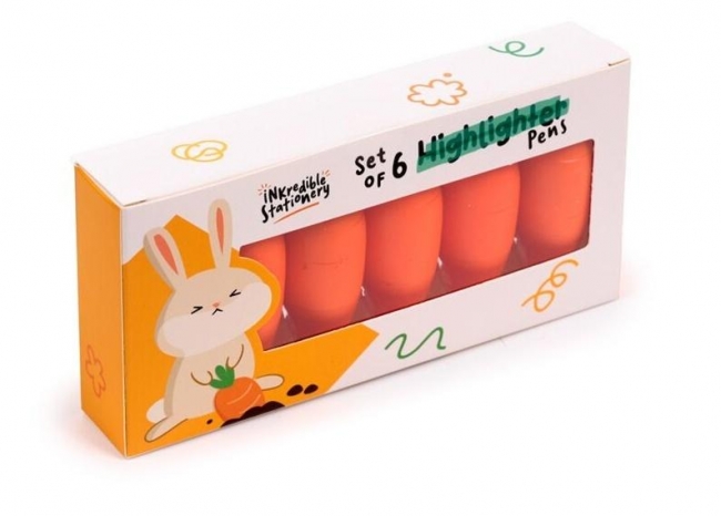 Zakreślacz Carrot 6szt