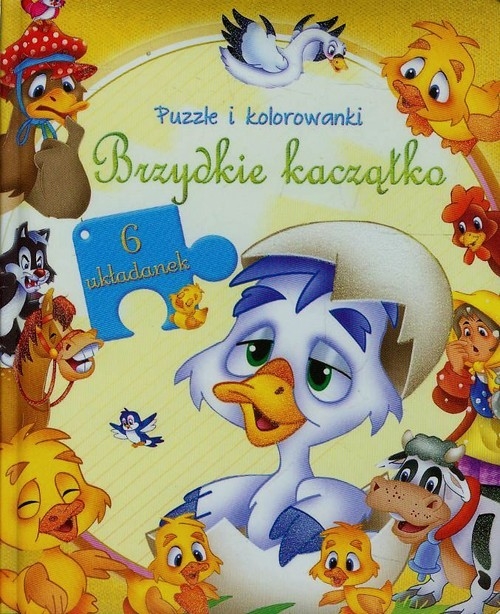 Brzydkie kaczątko Puzzle i kolorowanki