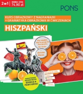 Obrazkowy hiszpański kurs i gramatyka w ćwiczeniach PAK2