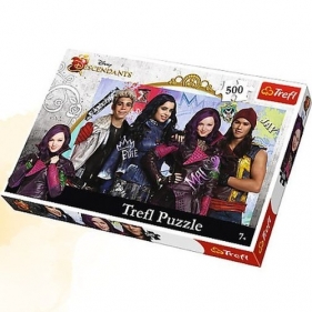 Puzzle 500 Przyjaciele z zakazanej wyspy (37236)