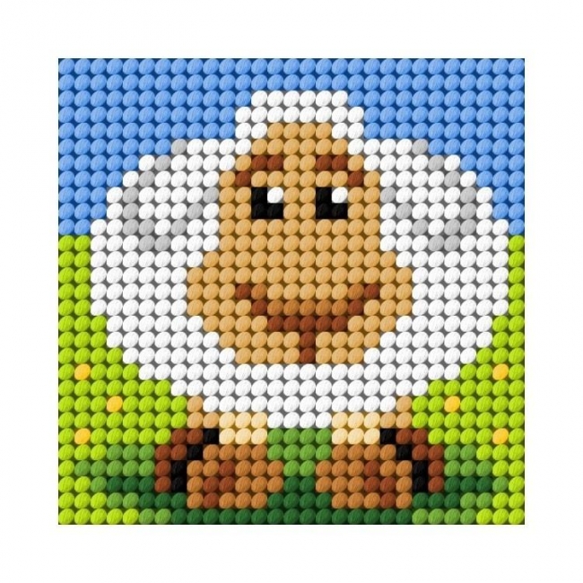 Haft. Moje pierwsze wyszywanie - Owieczka