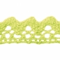 Wstążka koronka bawełniana samoprzylepna 15 mm 1,8 m - Limonkowy (373254)