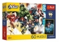Puzzle 60 Avengers + plakat TREFL