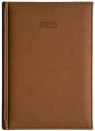 Kalendarz 2025 A4 dzienny Vivella brązowy