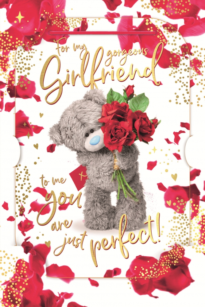 Kartka holograficzna 3D - For my gorgeous girlfriend