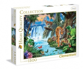 Puzzle Tiger's family 1500 (31636)