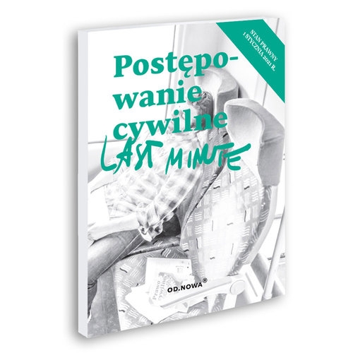 Last minute Postępowanie cywilne 2021