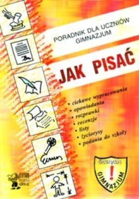 Jak pisać - Pomianowska Zofia