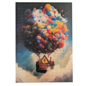 Puzzle - Latający domek, 500el.