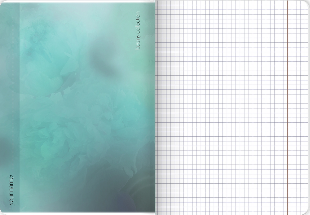 Zeszyt Top 2000 Botany A5/96k kratka z marginesem, 1 szt