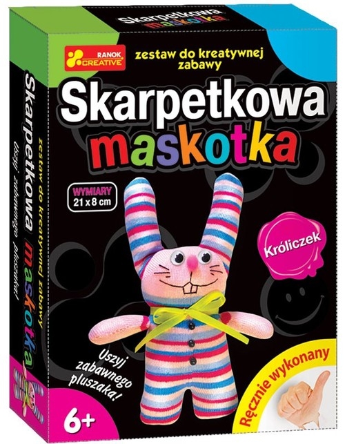 Skarpetkowa maskotka Króliczek (15100082)