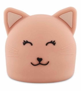 Lampka nocna silikonowa Kot