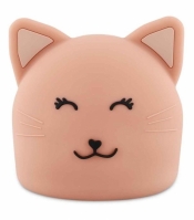 Lampka nocna silikonowa Kot