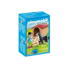 Playmobil: Pies z budą (70136)