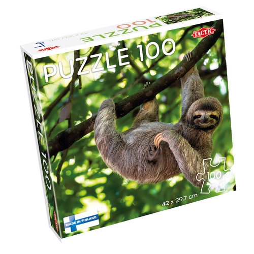 Puzzle 100 el. Zwisający leniwiec