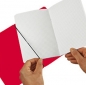 Notatnik my.book Flex A5/40k kratka - czerwony (11361524)