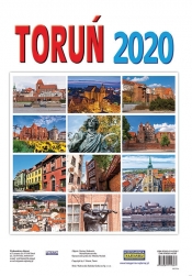Kalendarz ścienny 2020. Toruń