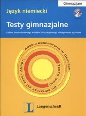 Testy gimnazjalne język niemiecki - Kamińska Jolanta, Witowska Brandmiller Lidia