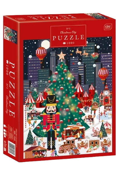 Puzzle - Christmas City, 1000 el.