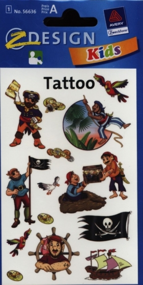 Tatuaże Z Design Kids Tatoo Piraci