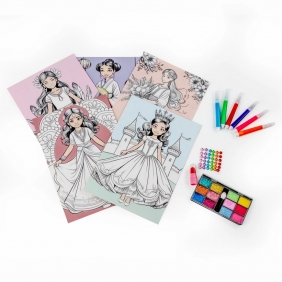 Kidea, Kolorowanka plansze - Beauty