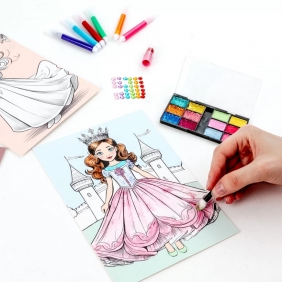 Kidea, Kolorowanka plansze - Beauty