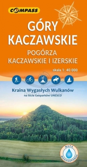 Mapa turystyczna Góry Kaczawskie 1:40 000 - Opracowanie zbiorowe