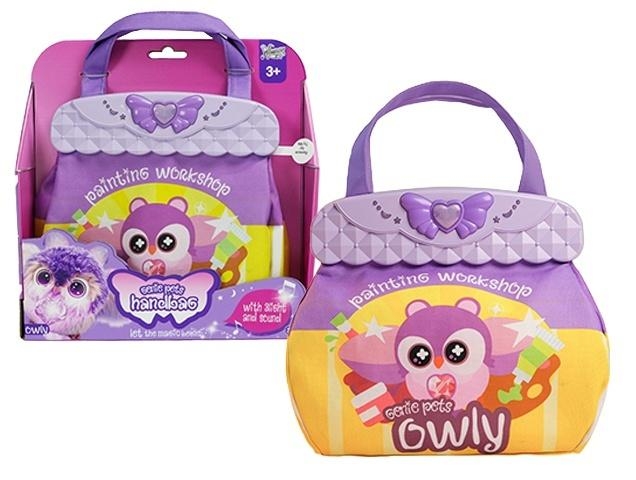 Torebka ze światłam i dźwiękiem fioletowa