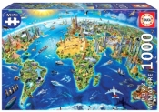 Puzzle 1000 Zabytki całego świata (miniatura) G3