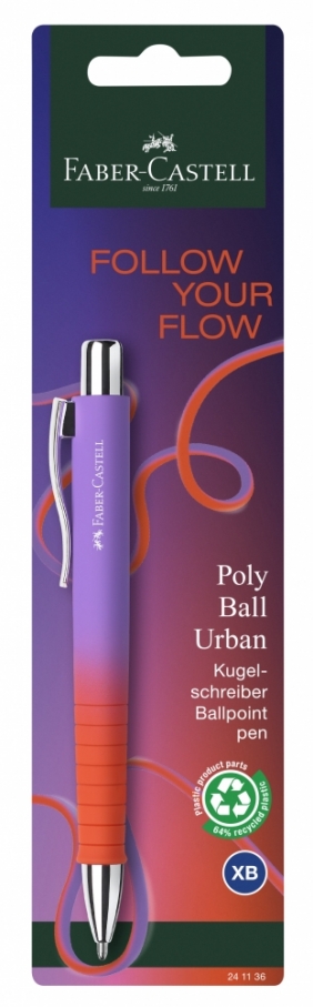 Długopis automatyczny Poly Ball Flow Edition, 1 szt