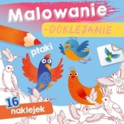 Malowanie-doklejanie. Ptaki