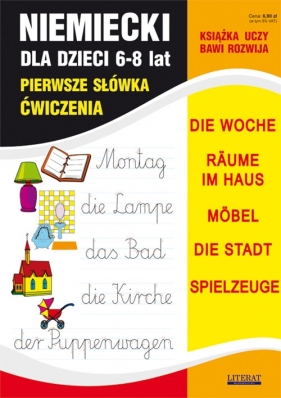 Niemiecki dla dzieci 6-8 lat Pierwsze słówka Ćwiczenia - Basse Monika, Bednarska Joanna