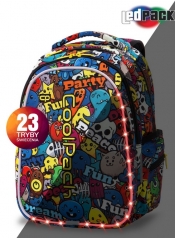 Coolpack - Joy M - Plecak Młodzieżowy - Led Cartoon (A20200)