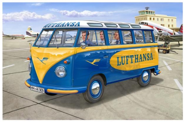 REVELL Samochód VW T1 Samba bus Lufthans (07436)