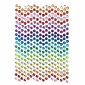 Kryształki samoprzylepne Rainbow dust 337szt