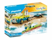 Zestaw z figurkami Family Fun 70436 Auto z przyczepką (70436)