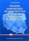 Finanse samorządu województwa w systemie finansów publicznych w Polsce Patrzałek Leszek